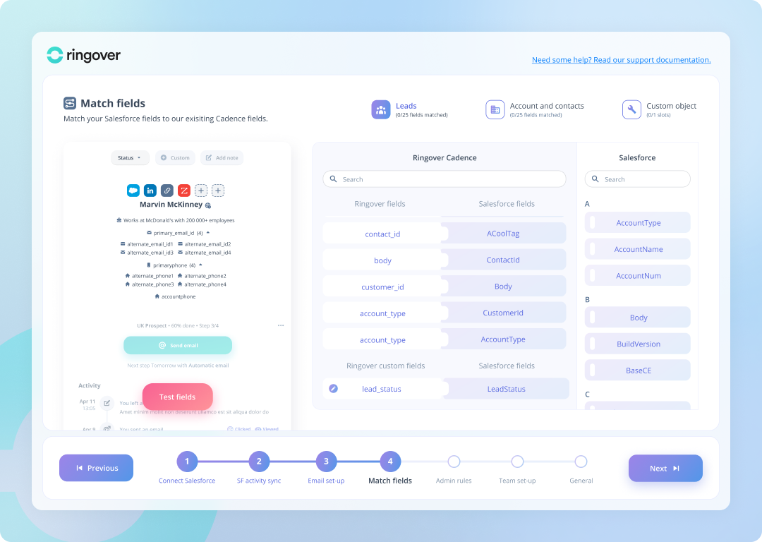 Onboarding step 3