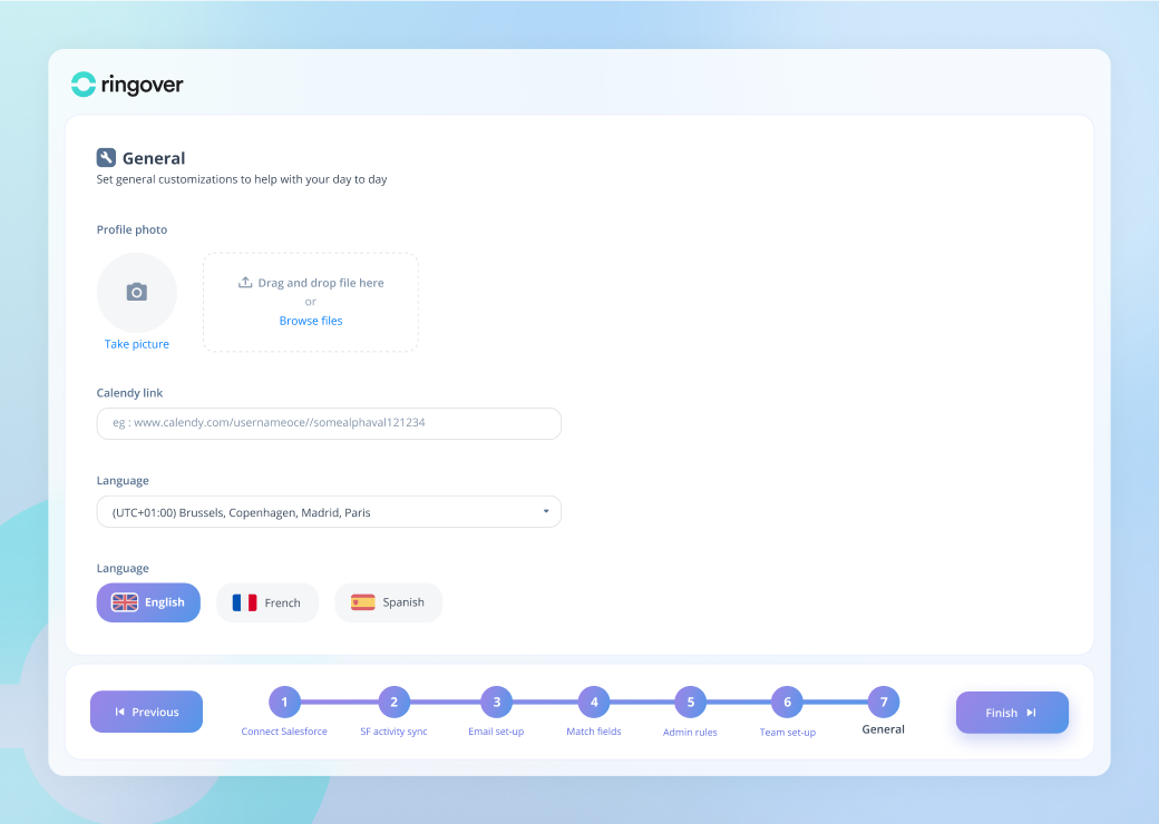 Onboarding step 7